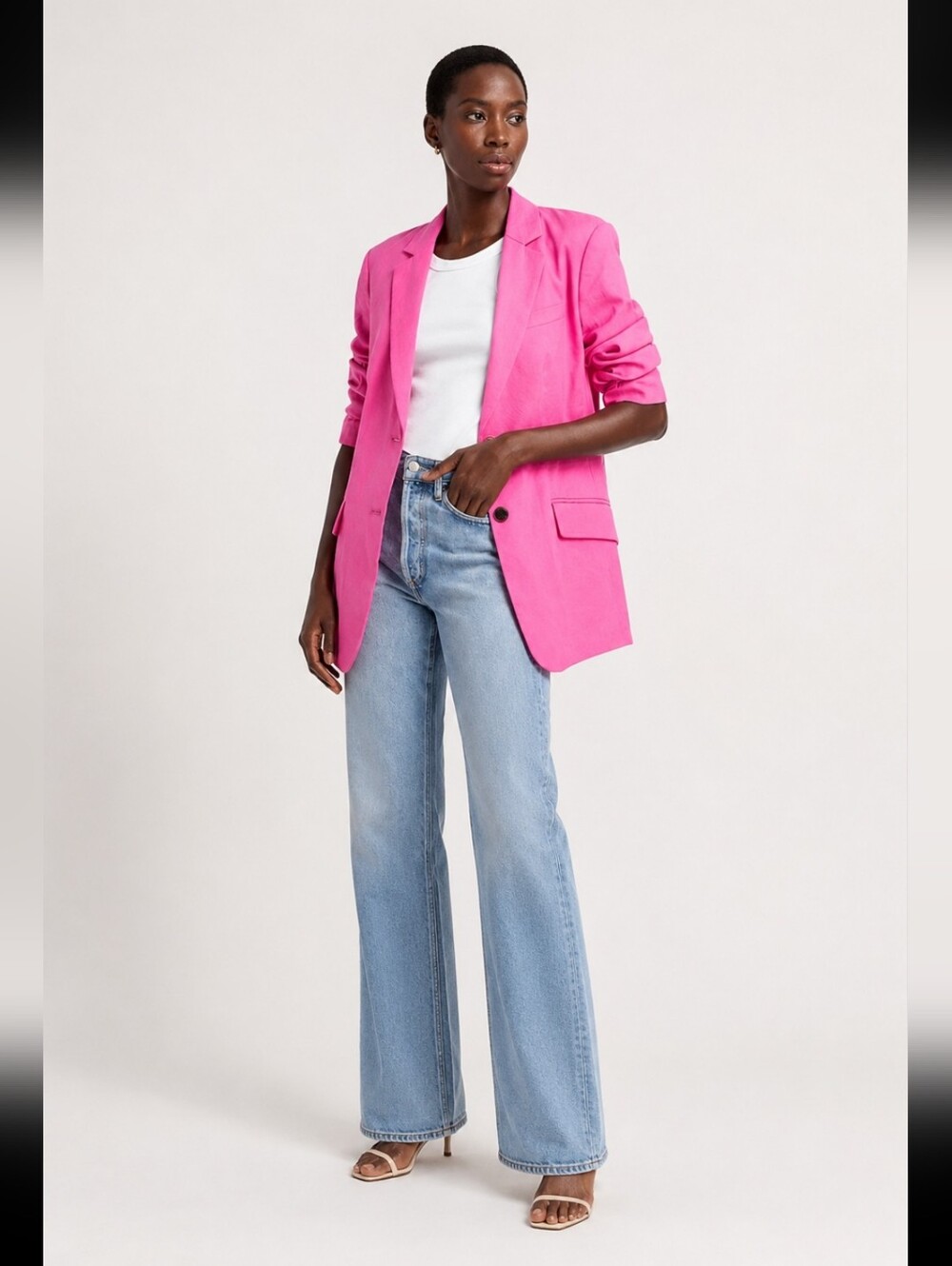 rag & bone Vibrant Pink Blazer‎